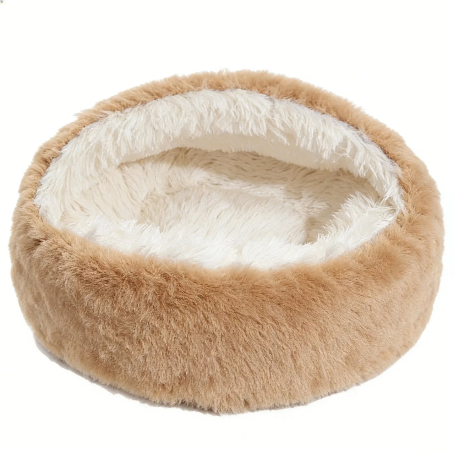 Cama Casinha de Pelúcia para Cães e Gatos