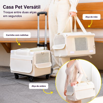 Mochila Carrinho para Transporte de Pets