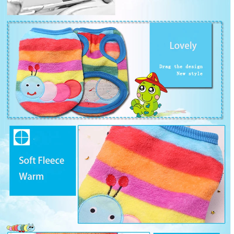 Colete de Inverno para Cães e Gatos