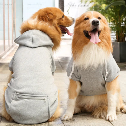 Roupinha com Capuz para Cães Grandes