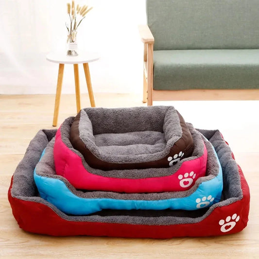 Cama Quadrada Aconchegante para Cães e Gatos