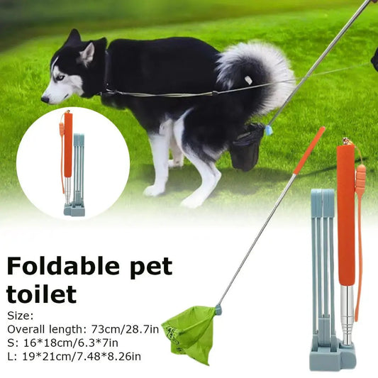 Pegador de Fezes Dobrável para Pets