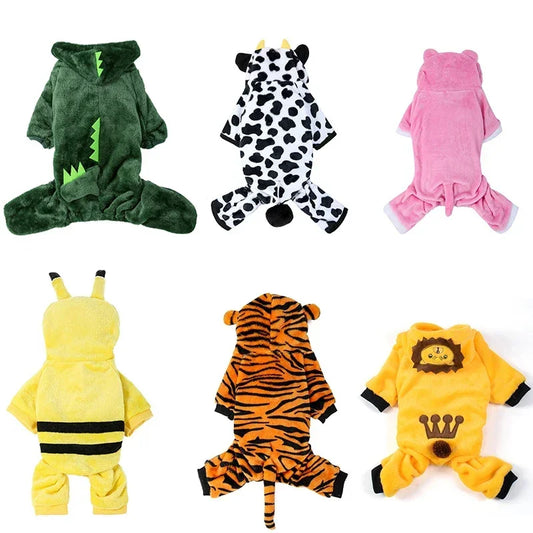 Roupinha Fantasia Fleece para Cães e Gatos