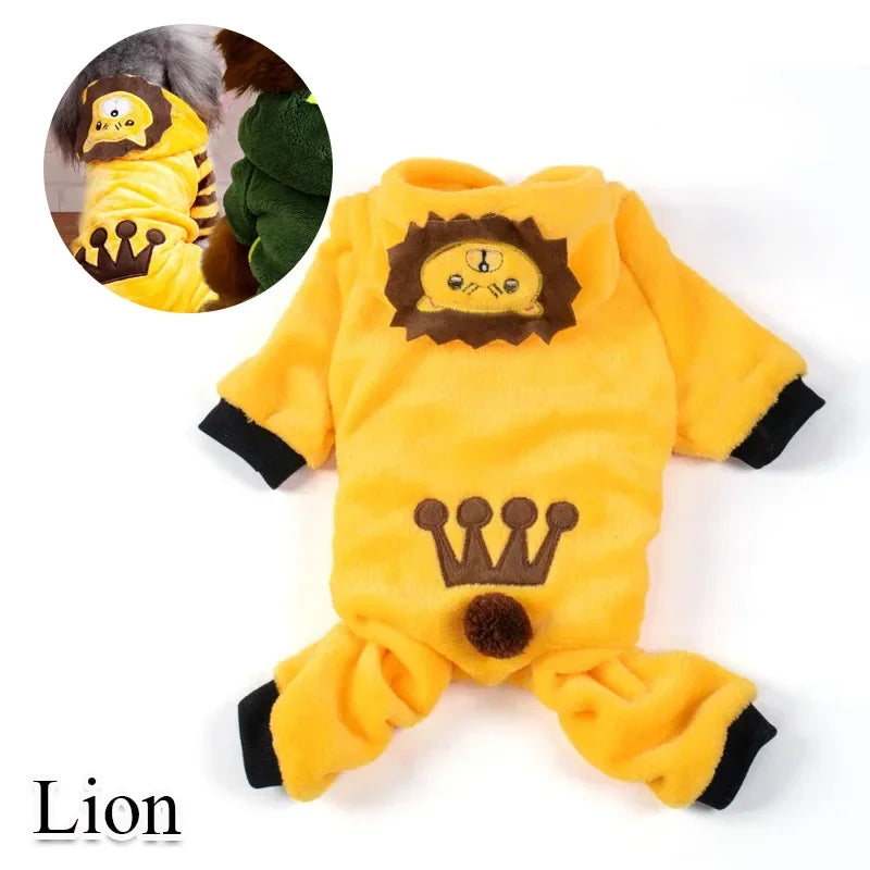 Roupinha Fantasia Fleece para Cães e Gatos