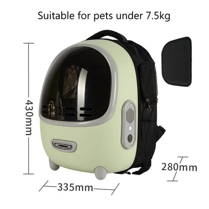 Mochila Cápsula Premium para Transporte de Cães e Gatos