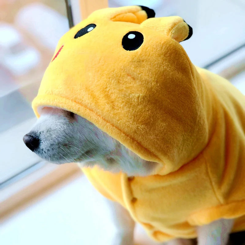Roupinha com Capuz para Cães e Gatos