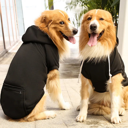 Roupinha com Capuz para Cães Grandes