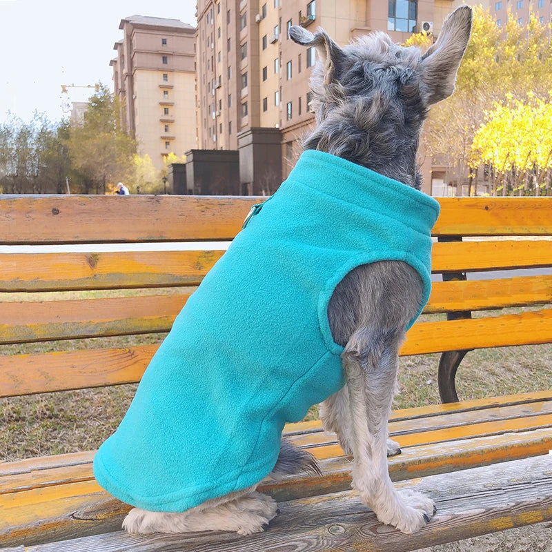 Roupinha Fleece para Cães com Guia