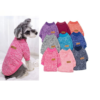 Roupinha de Tricô para Cães e Gatos