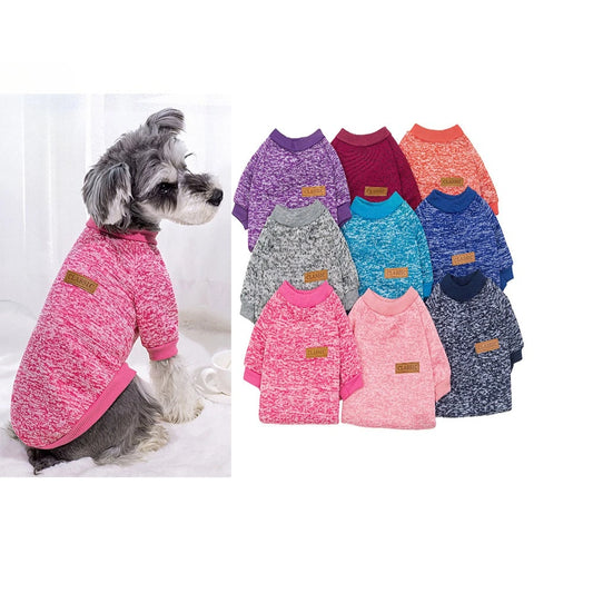Roupinha de Tricô para Cães e Gatos