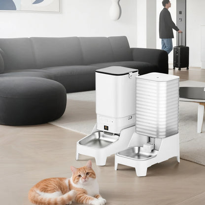 Comedouro Automático Inteligente com Câmera para Cães e Gatos