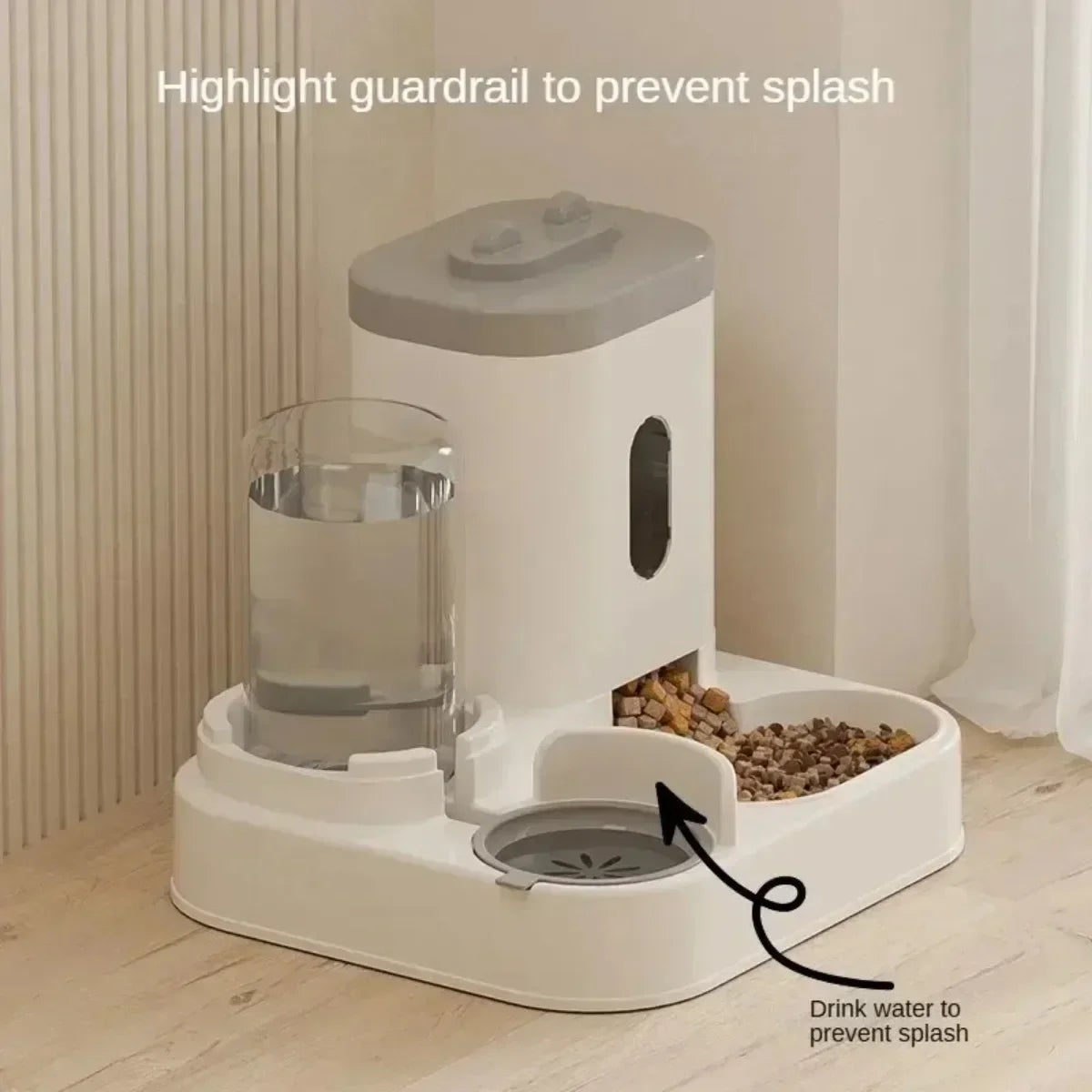 Comedouro Automático com Bebedouro para Cães e Gatos
