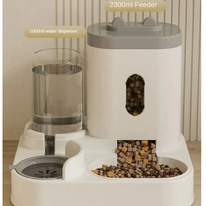 Comedouro Automático com Bebedouro para Cães e Gatos