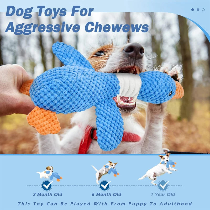 Brinquedo de Pelúcia com Som para Cães e Gatos