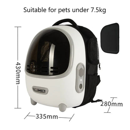 Mochila Cápsula Premium para Transporte de Cães e Gatos