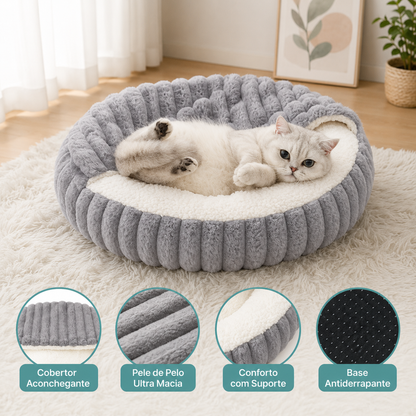Cama Toca Redonda para Cães e Gatos